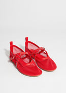 Shoes Charly Mesh Ballerina Speed - Red - Women