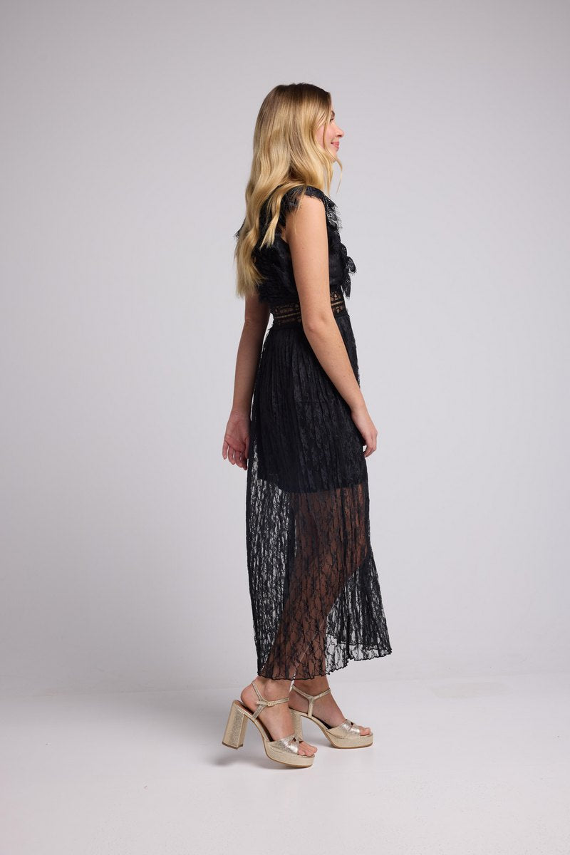 Vestido Largo - Negro
