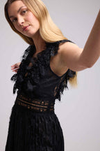 Vestido Largo - Negro