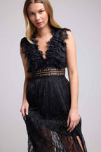Vestido Largo - Negro