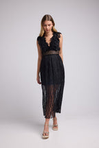Vestido Largo - Negro
