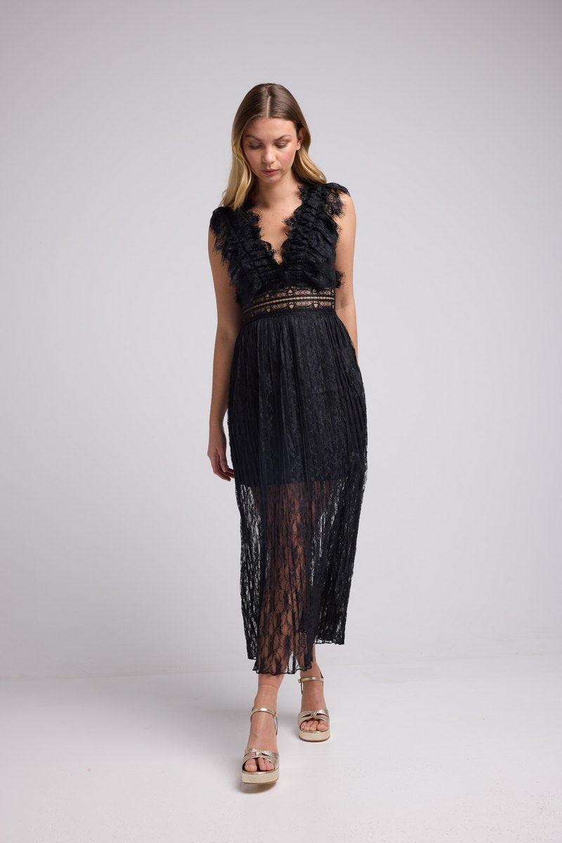 Vestido Largo - Negro