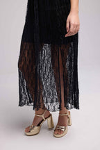 Vestido Largo - Negro