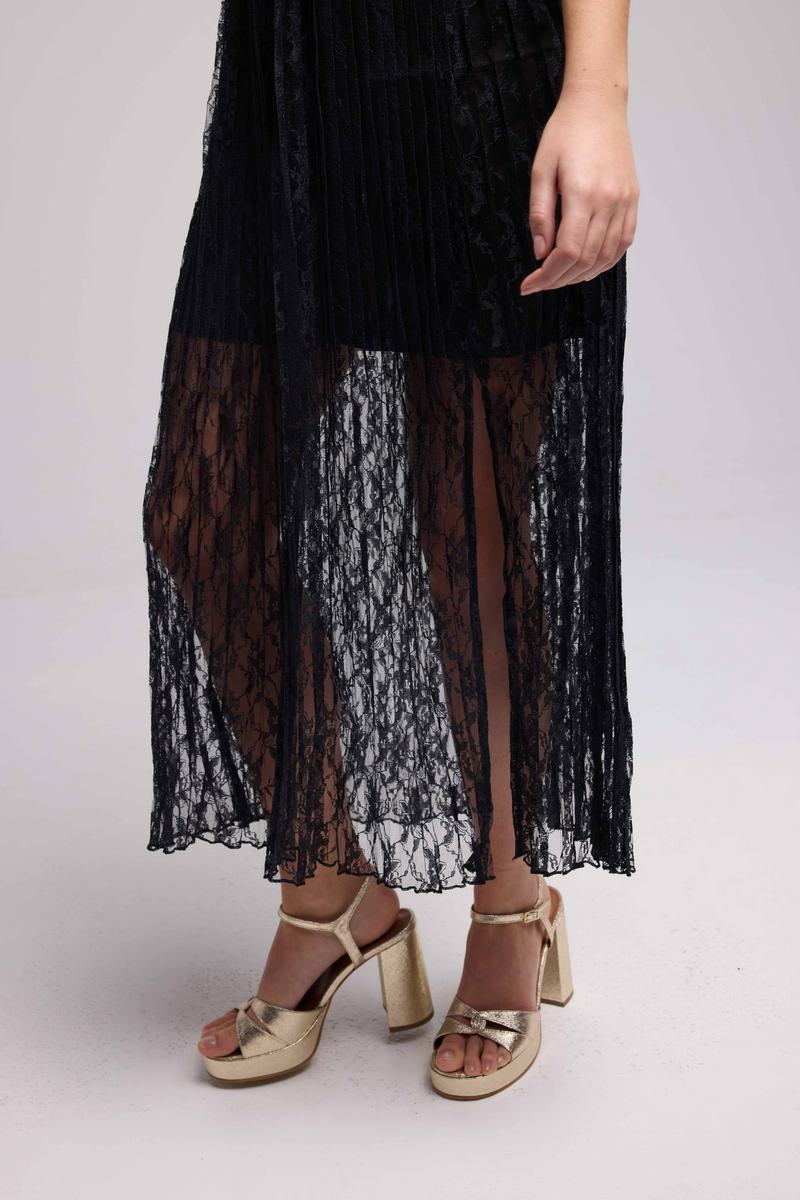 Vestido Largo - Negro