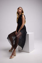 Vestido Largo - Negro