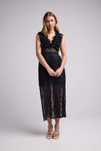 Vestido Largo - Negro