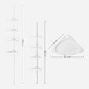 Étagère De Douche Réglable Avec 4 Tablettes