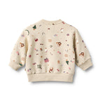 Sweat L/S Elliot - Offwhite Holiday - Bébé