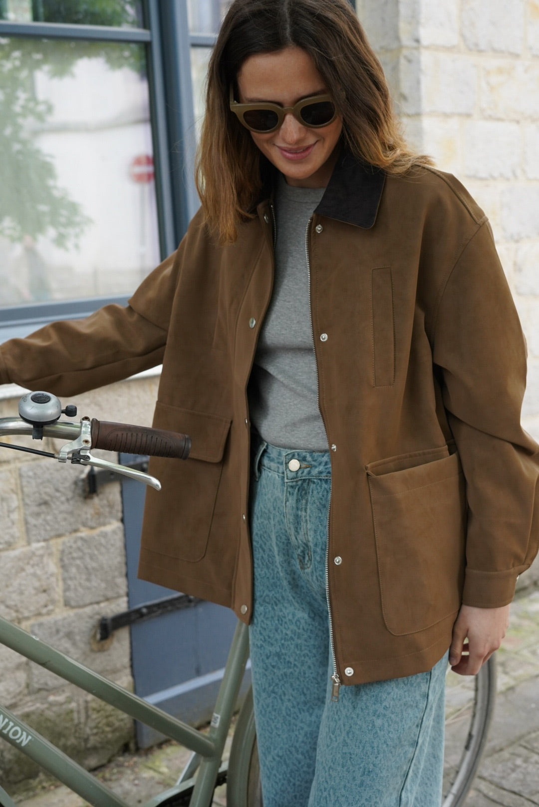 Faustine Taupe Jacket