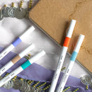 5 Feutres - Gipsy Poetry - Emott By Uni-Ball