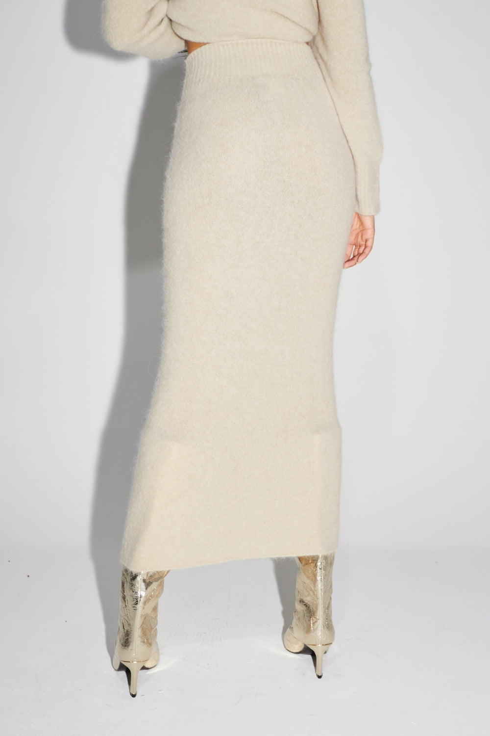 La Jupe Sirène Camille Beige