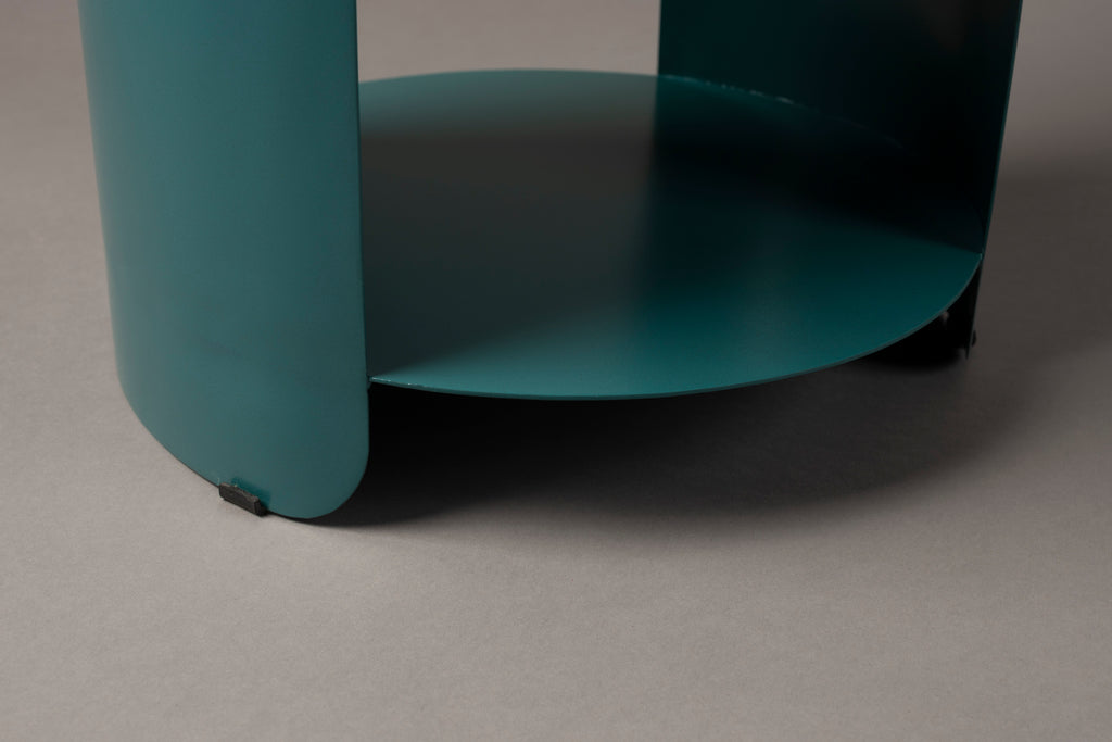 Navagio - Side Table - Metal - Blue