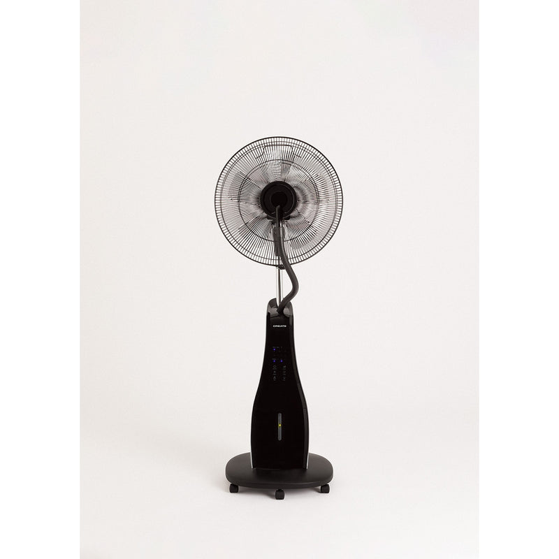 Air Mist - Ventilateur Brumisateur Oscillant Avec Télécommande - Noir
