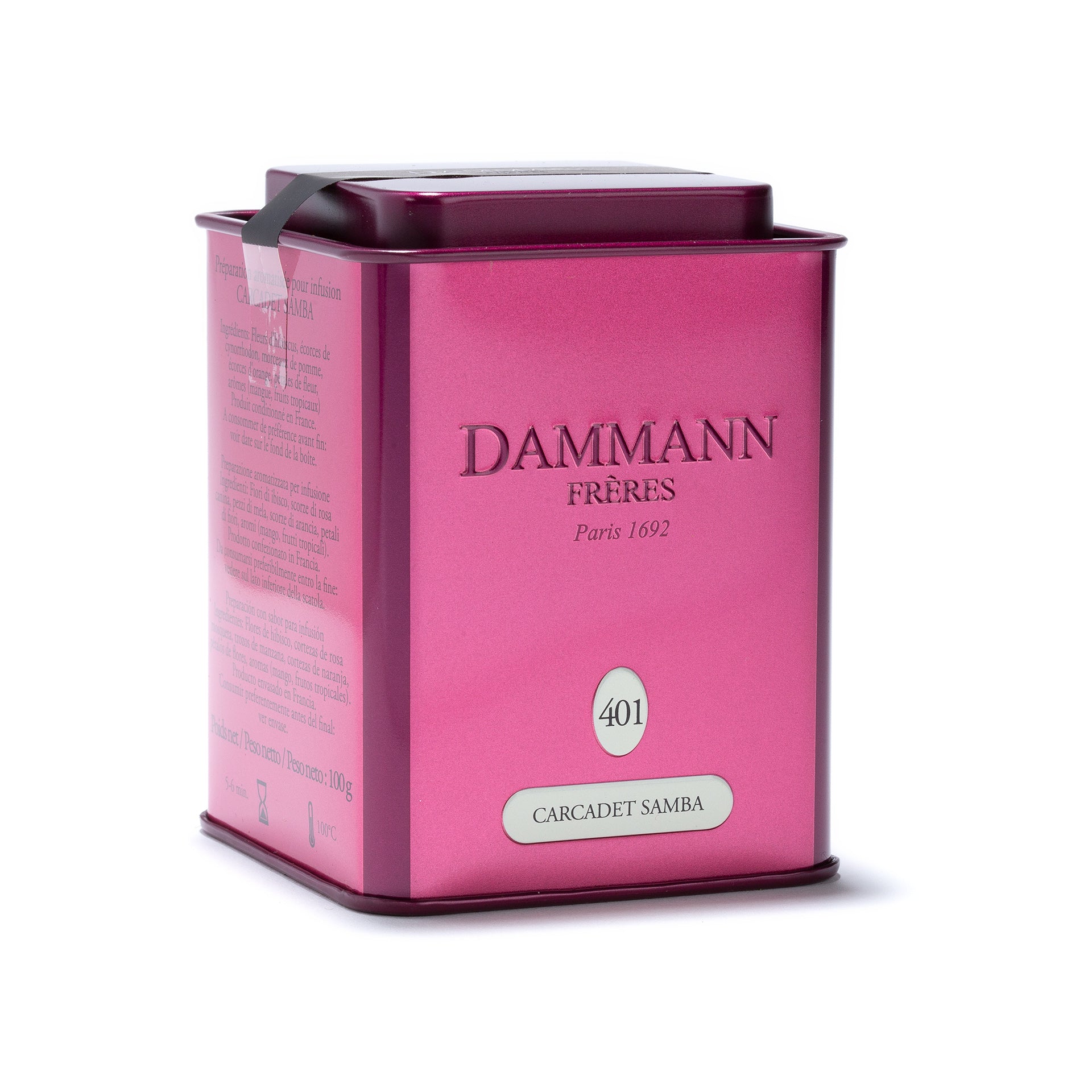 Boîte Carcadet N°401 Samba - 100g
