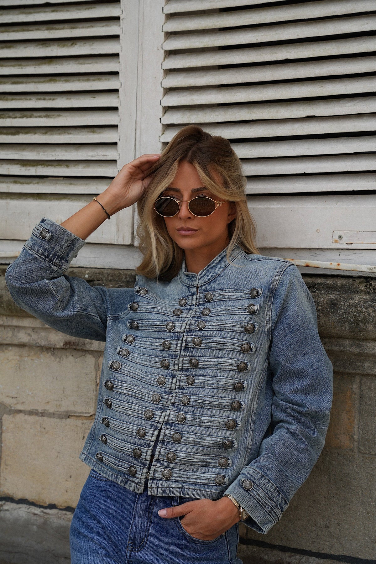Chaqueta Vaquera Ynes - Azul