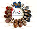 Chaussures Babies Charles Ix Alice À Boucle - Cuir Marine - Fille