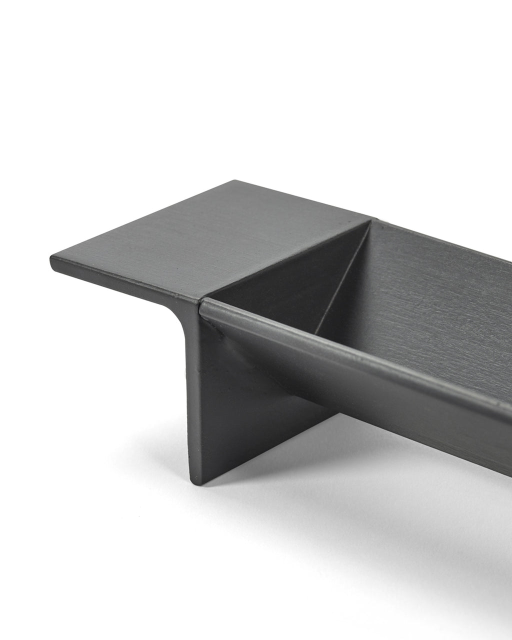L-Tray - Plateau - L - Acier - Noir