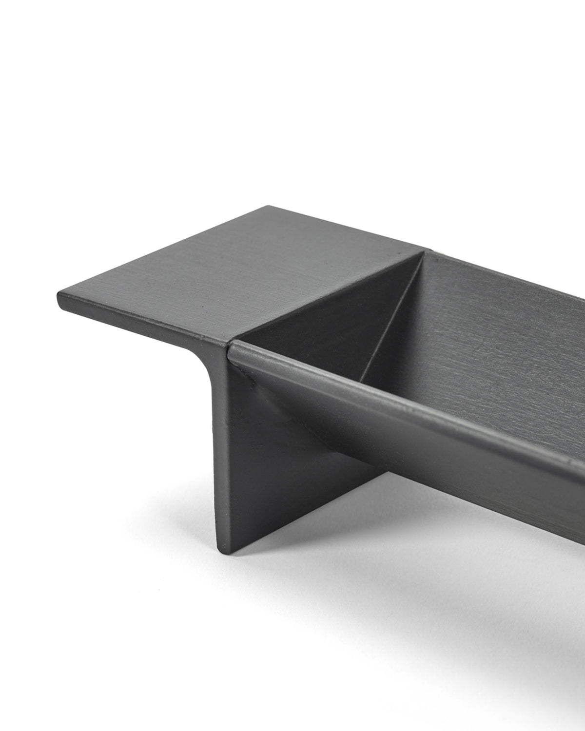 L-Tray - Plateau - L - Acier - Noir