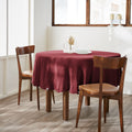 Gaïa - Nappe Ronde - Lie De Vin