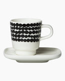 Taza y plato de café expreso Oiva / Siirtolapuutarha - 10X10cm