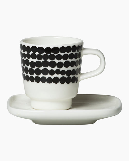 Tasse À Expresso Et Assiette Oiva / Siirtolapuutarha - 10X10Cm