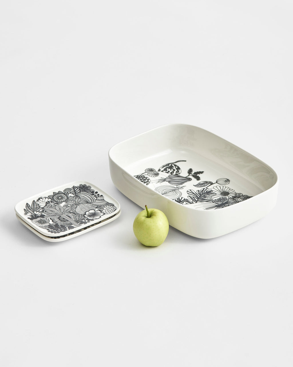 Oiva / Siirtolapuutarha Plate - 15X12Cm