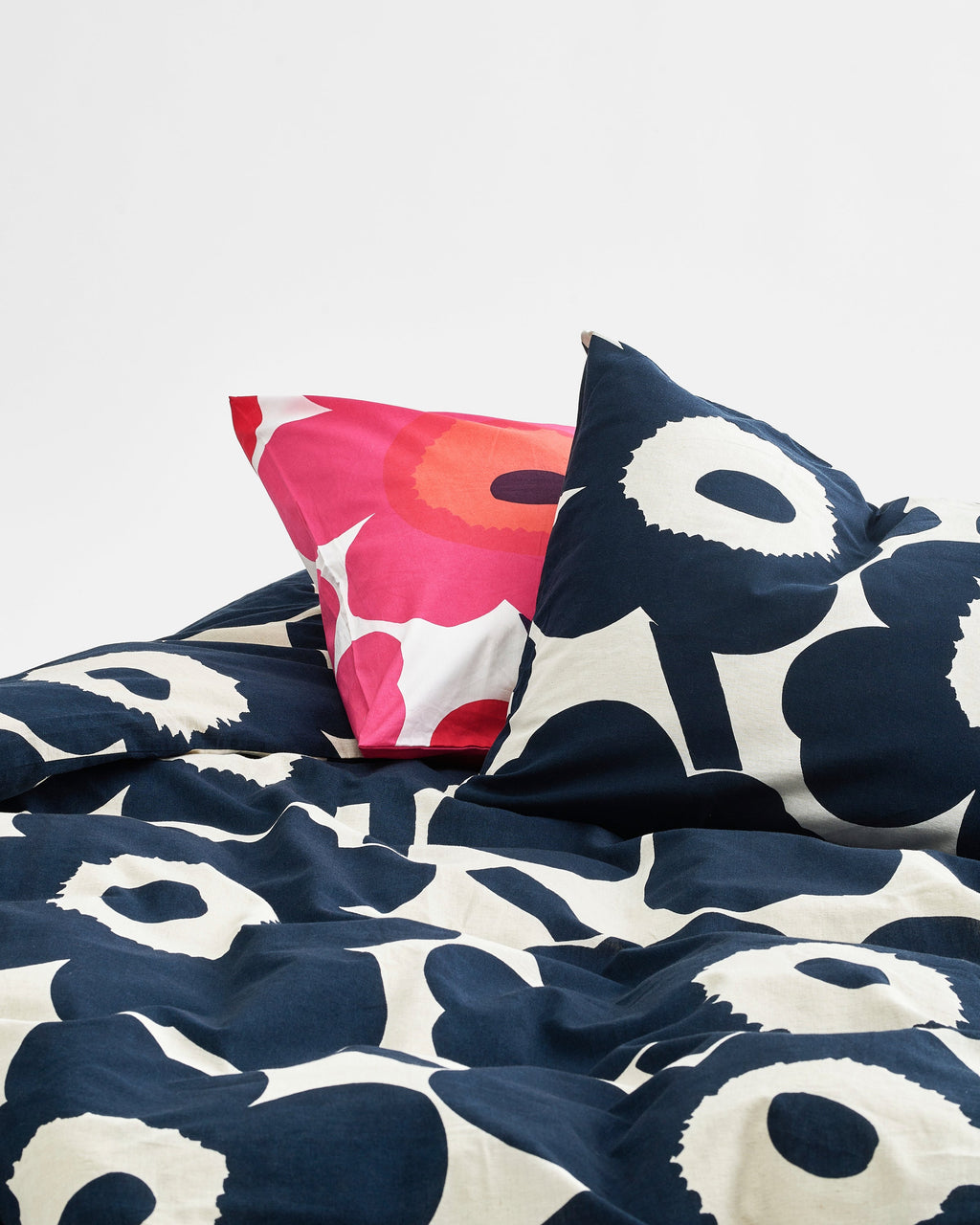 Unikko Pillowcase - Cotton & Blue