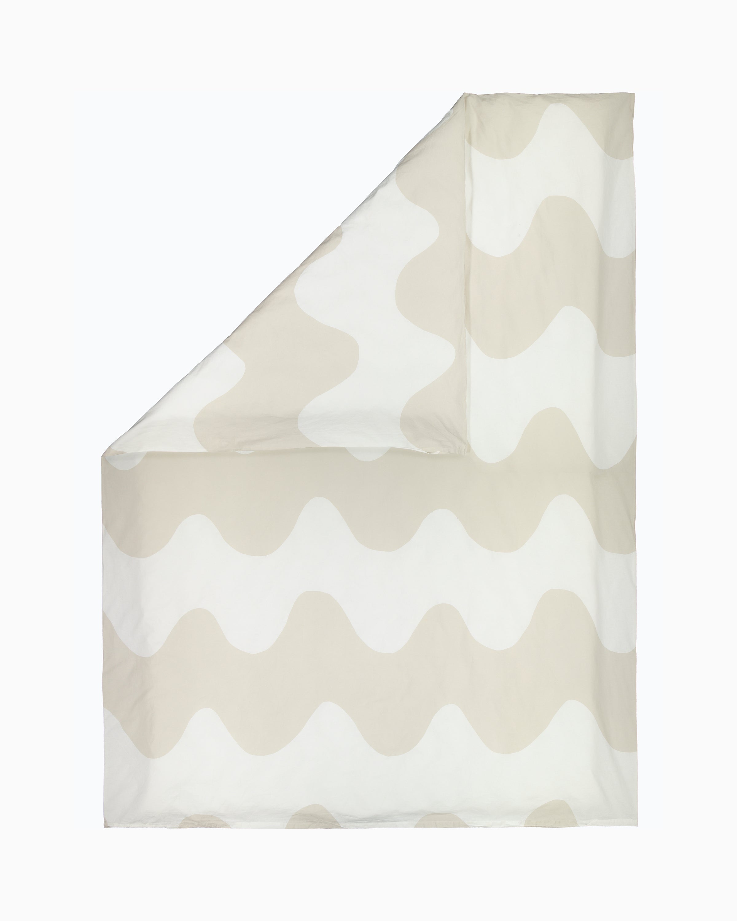 Housse De Couette Lokki- Blanc & Beige