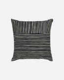 Funda de cojín Piccolo - 50X50cm - Negro y Algodón