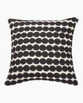 Housse De Coussin Räsymatto - 50X50Cm - Coton & Noir