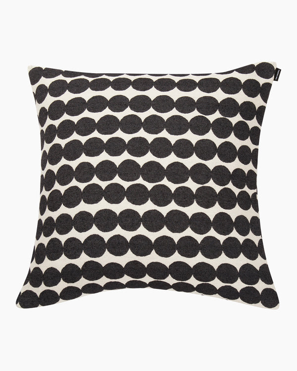 Housse De Coussin Räsymatto - 50X50Cm - Coton & Noir
