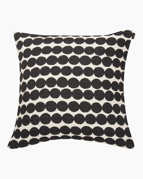 Housse De Coussin Räsymatto - 50X50Cm - Coton & Noir