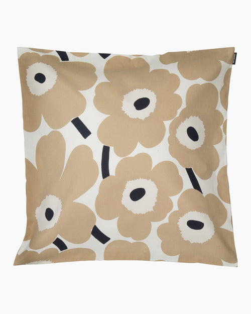 Housse De Coussin Pieni Unikko - 50X50cm - Blanc & Bleu