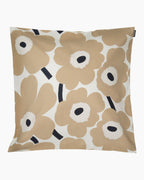 Housse De Coussin Pieni Unikko - 50X50Cm - Blanc & Bleu