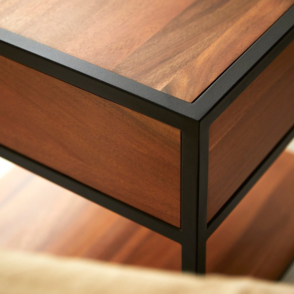 Agra - Chevet - Acacia - Marron