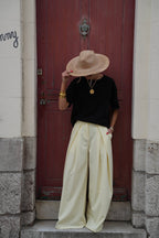Pantalon Ample Chelsea - Jaune