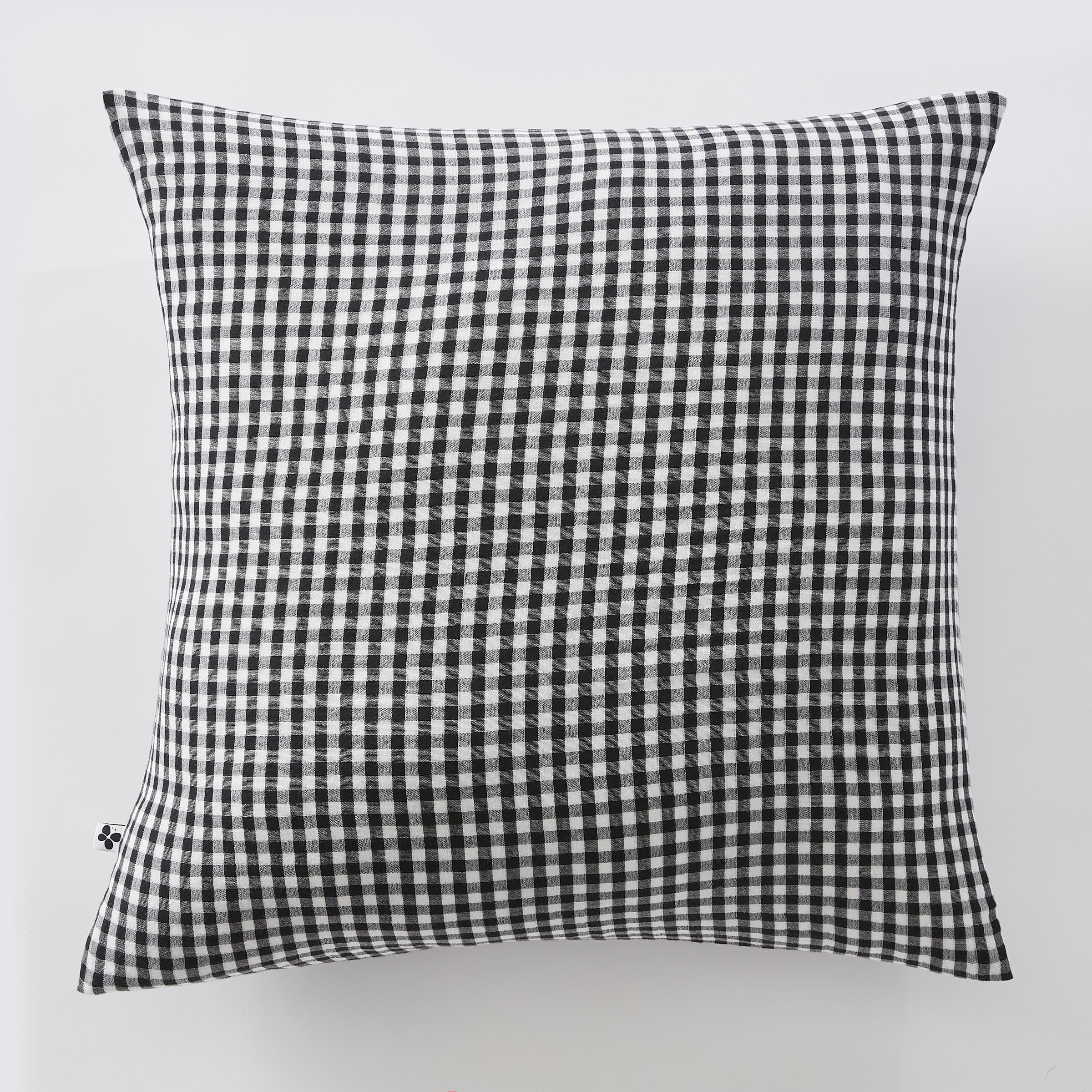 Vickie - Funda de almohada - Gasa de algodón - Trufa