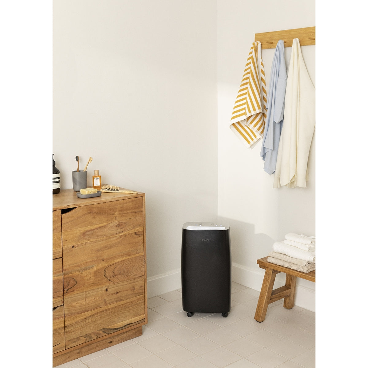 Dryzone Xl-Cubic - Déshumidificateur 10L/Jour 40M² - Noir