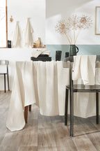Vickie - Nappe Rectangle - Gaze De Coton - Pampa