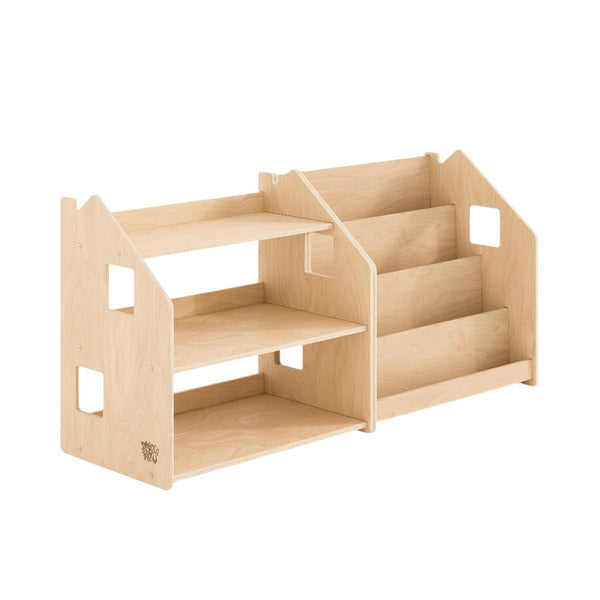 Bibliothèque & Étagère À Jouets Duo – Édition Limitée