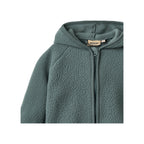 Martinus Long-Sleeved Fleece Jacket - Dark Petroleum