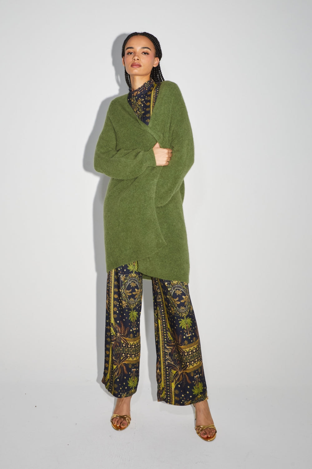 Le Cardigan Harmony Kaki
