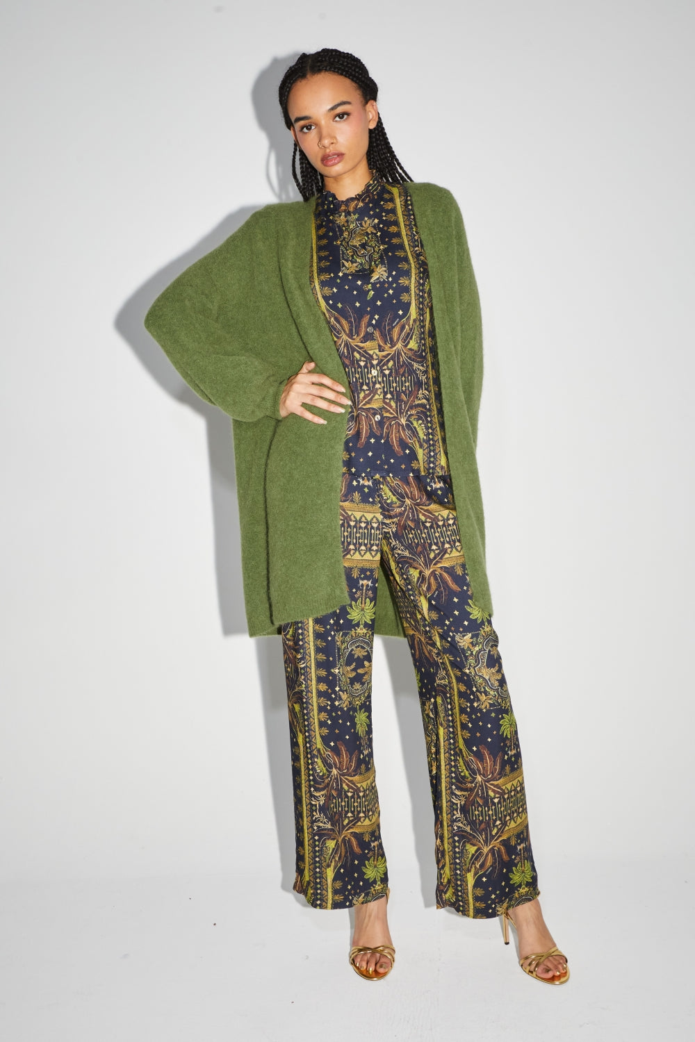 Le Cardigan Harmony Kaki