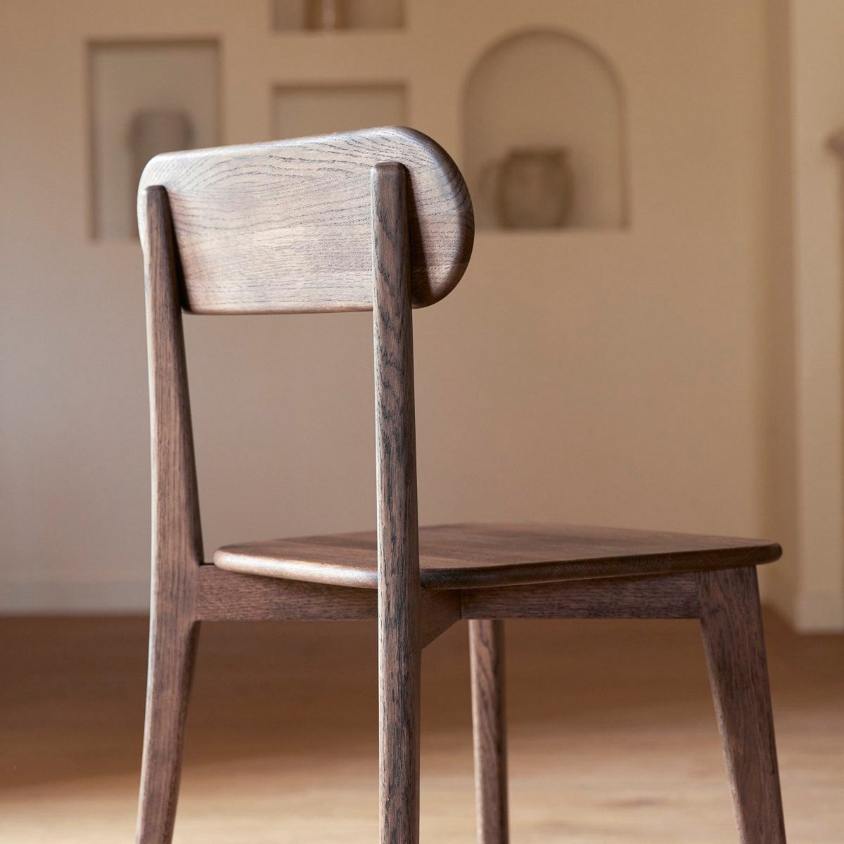 Abel - Ensemble De 2 Chaises - Chêne - Marron