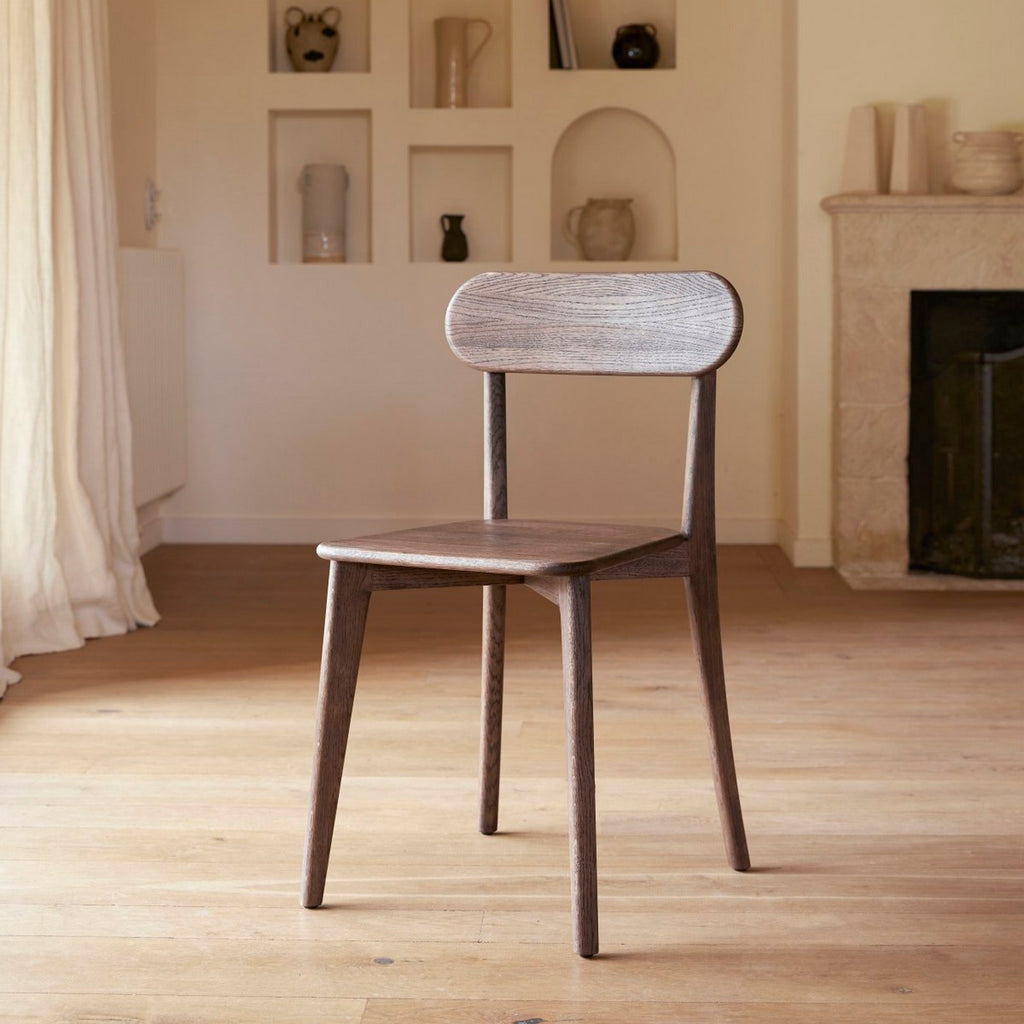 Abel - Ensemble De 2 Chaises - Chêne - Marron