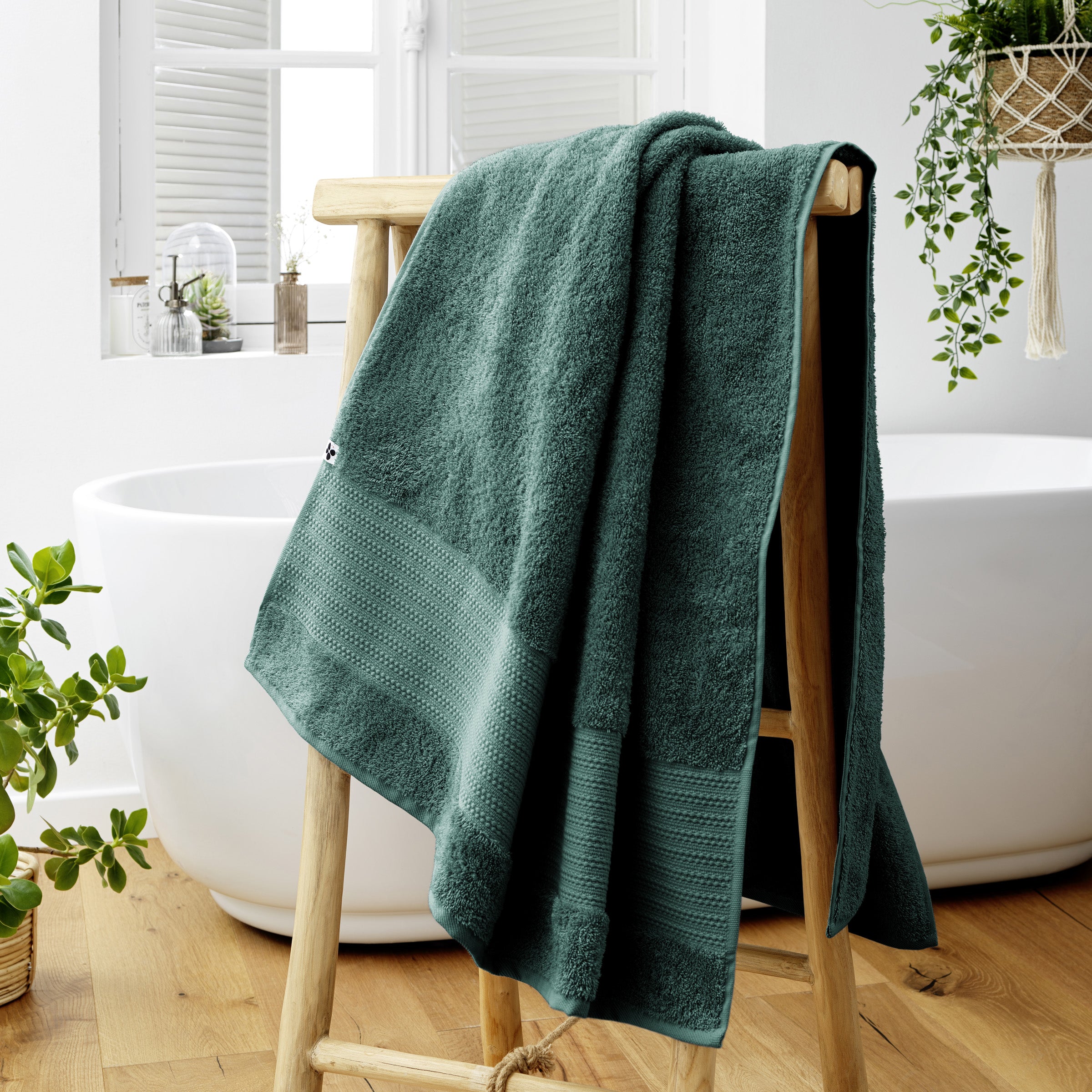 Garance - Drap De Bain - Emeraude
