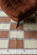 Gambit - Tapis - Coton - Beige/Terracotta