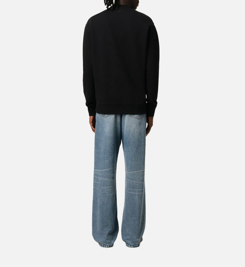 Ami De Coeur Sweatshirt – Ami Paris – Black Red