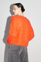 Le Cardigan Angelo Orange