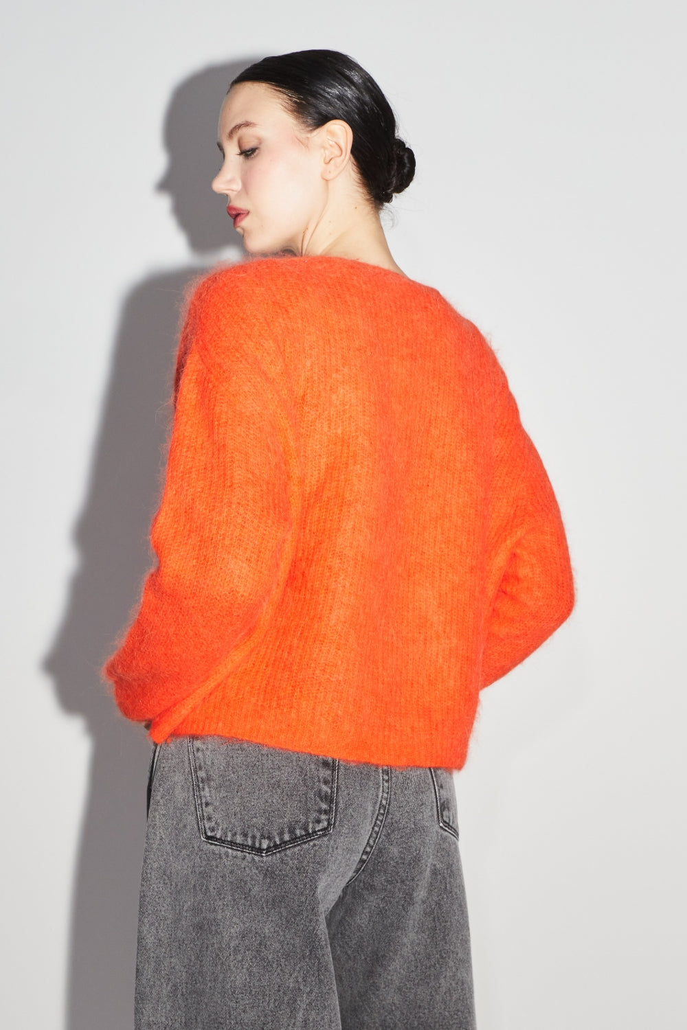Le Cardigan Angelo Orange